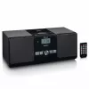 Lenco MC-030BK micro-muzieksysteem met Bluetooth, CD, FM-radio, USB, AUX, zwart