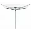 Brabantia Topspinner waslijn 40m, 4 armen, Metallic Grey