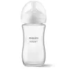 Philips AVENT Natural Response glazen babyfles 240 ml, Medium Flow speen, 1m+