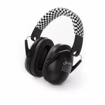 Jippie's gehoorbescherming koptelefoon voor kinderen, zwart
