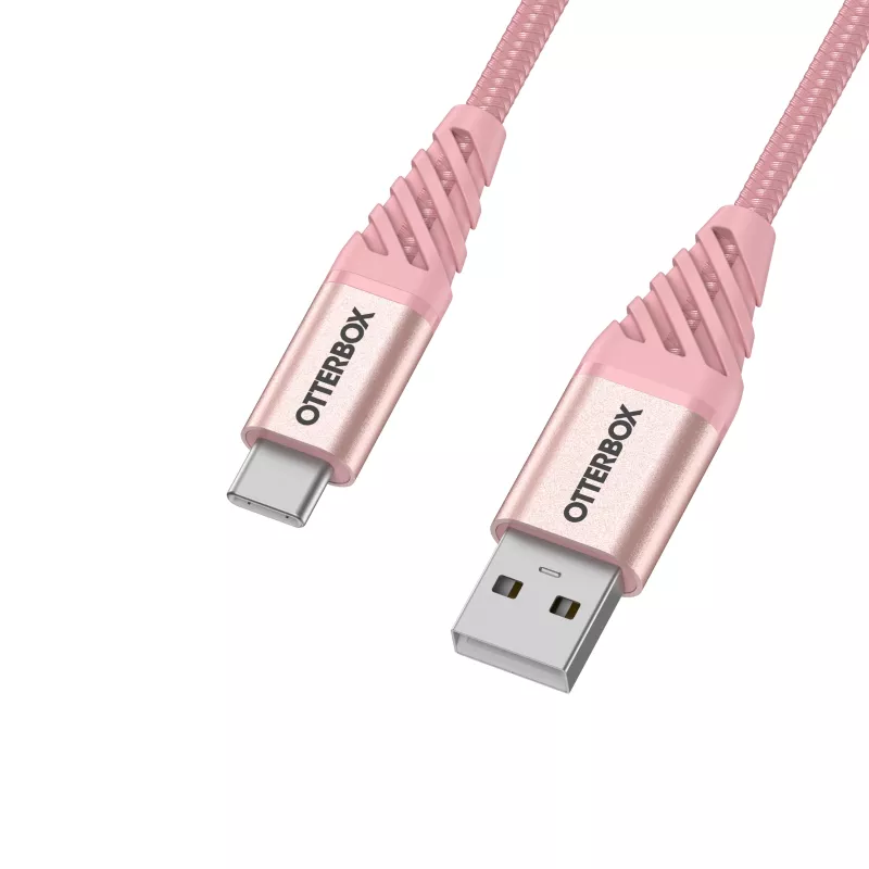 OtterBox Premium USB-A naar USB-C kabel 1m roségoud 78-52540