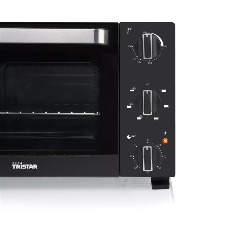Tristar OV-3652 mini-oven met timer, controlelampje en heteluchtfunctie, 20 L