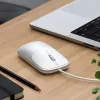 Satechi Slim LX kabelmuis, zilver