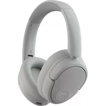 JLab Lux ANC draadloze hoofdband Bluetooth-koptelefoon, wit IEUHBJLUXANCRWHT62