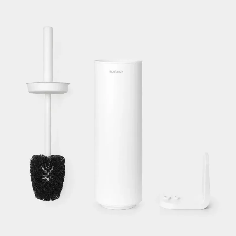 Brabantia ReNew toiletborstel met houder, Mineral White