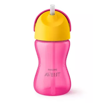 Philips Avent Rietjesbeker met flexibel rietje, 300 ml, 12m+, Roze