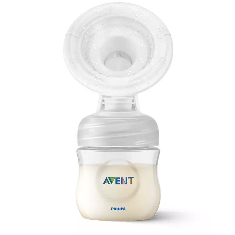 Philips Avent Lotus handmatige borstkolf met 3 bewaarbekers en adapter