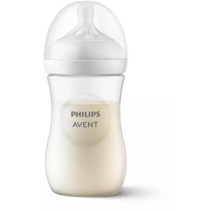 Philips AVENT Natural Response babyfles 260 ml, middelgrote speen, 1m+
