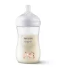Philips Avent Natural Response giraffe babyfles 260 ml, middelgrote speen, 1m+