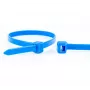WKK blauwe kabelbinders 100 x 2,5 mm, 100 stuks, polyamide 6.6 11032671