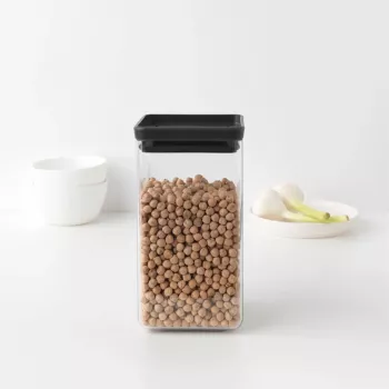 Brabantia Make & Take rechthoekige bewaarbox 1,6 L donkergrijs