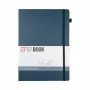 Sakura notitieboek DIN A4 geruit, donkerindigo hardcover, 160 pagina's, 1 stuk (94156805)