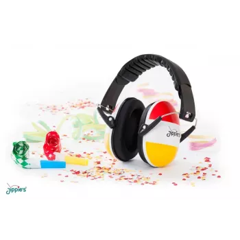 Jippie's gehoorbescherming koptelefoon voor kinderen, Festival Pink