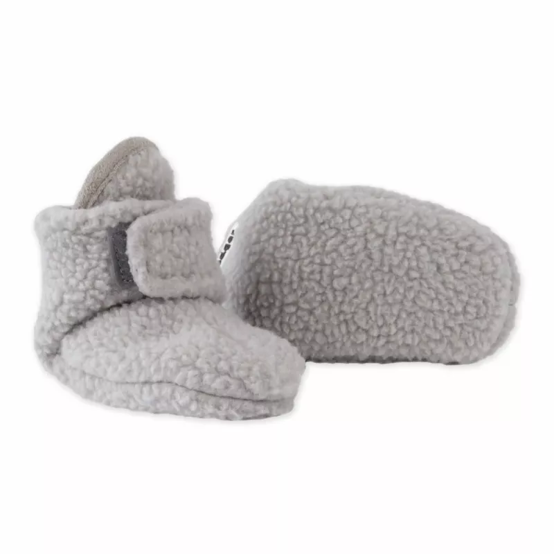 Lodger Teddy baby sloffen, Storm, 3-6 maanden