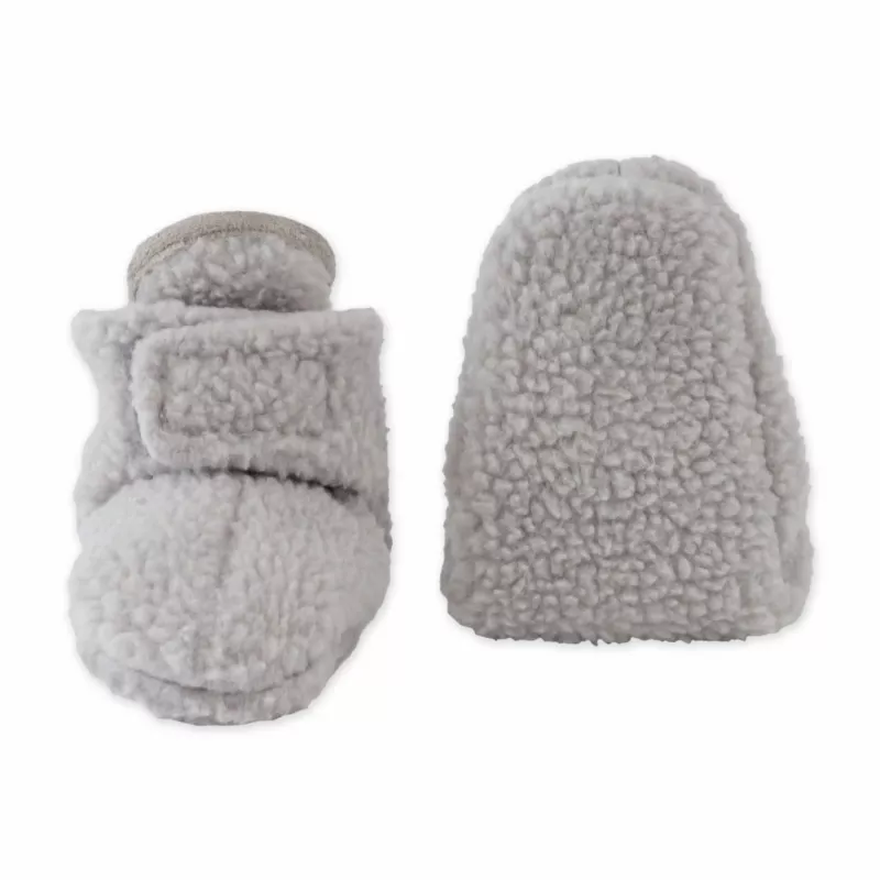 Lodger Teddy baby sloffen, Storm, 3-6 maanden