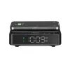 AIWA CR-30/BK digitale wekker met LED-display, FM/PLL-radio, zwart