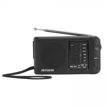 AIWA RS-44 zakradio AM/FM, zwart