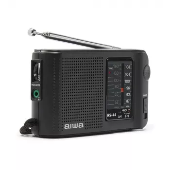AIWA RS-44 zakradio AM/FM, zwart