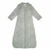 Lodger Hopper Matcha Turtle baby slaapzak met afneembare mouwen, zijde, 68/80 cm