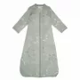 Lodger Hopper Matcha Turtle baby slaapzak met afneembare mouwen, zijde, 68/80 cm
