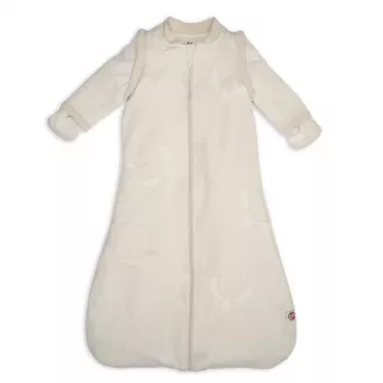 Lodger Hopper Matcha Turtle babyslaapzak met afneembare mouwen, berk, 50/62