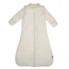 Lodger Hopper Matcha Turtle babyslaapzak met afneembare mouwen, berk, 50/62