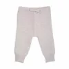 Lodger Jooger gebreide merino babybroek, Birch, maat 62
