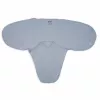Lodger Bundler effen katoenen baby-puckdoek wikkel, Blue Fogg