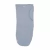 Lodger Bundler effen katoenen baby-puckdoek wikkel, Blue Fogg