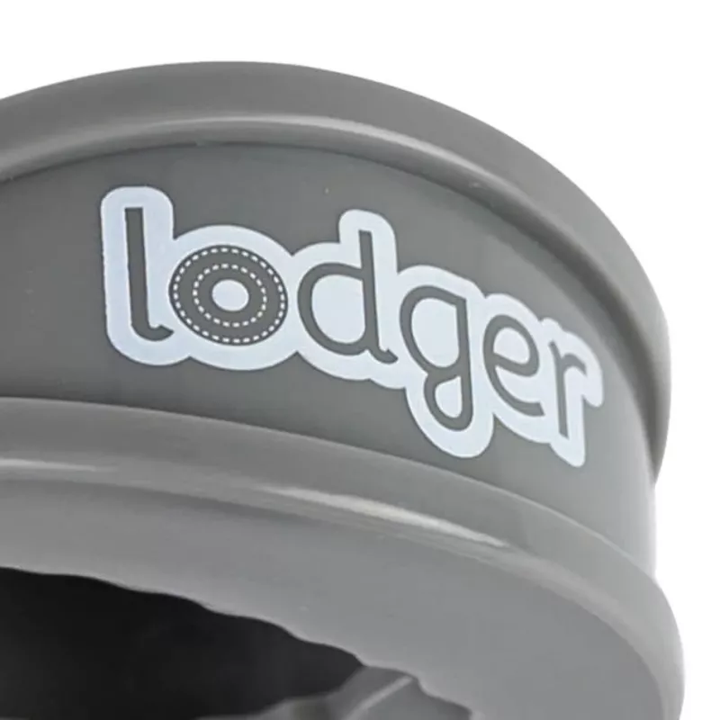 Lodger Clip Swaddler clips voor katoenen wikkeldoek (2 stuks), carbon