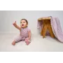 Lodger Hipster Tribe mousseline zomer baby-hipsterbroek, roze, 62 cm