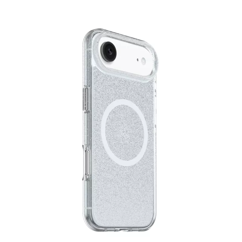 OtterBox React Series hoesje voor Apple iPhone 15 Pro Max – Stardust (transparant glitter), MagSafe-compatibel 77-99279