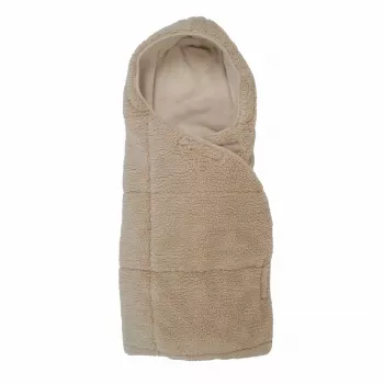 Lodger WPT 630 Teddy puckzak, beige, 100x100 cm, fleece