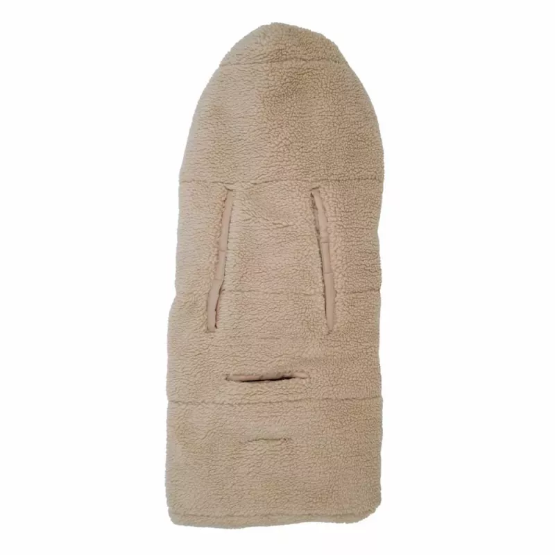 Lodger WPT 630 Teddy puckzak, beige, 100x100 cm, fleece