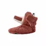 Lodger Slipper Folklore fleece baby huisschoenen, 6-12 maanden, Rosewood