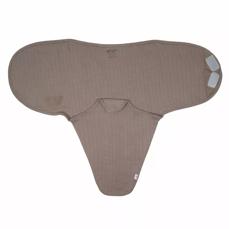 Lodger Bundler baby wikkeldoek van zuiver katoen, Buffalo