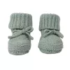 Lodger Slipper gebreide babyschoentjes zijde 0-6 maanden