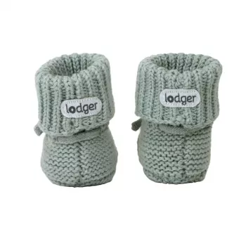 Lodger Slipper gebreide babyschoentjes zijde 0-6 maanden
