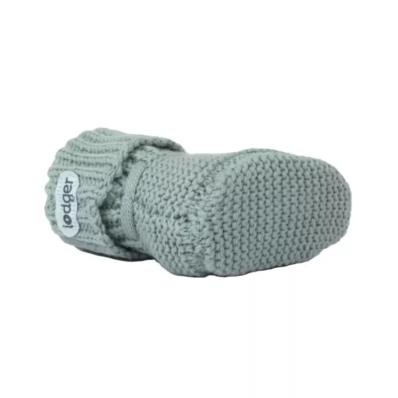 Lodger Slipper gebreide babyschoentjes zijde 0-6 maanden