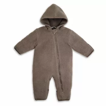 Lodger Skier Teddy baby romper, maat 74, Buffalo
