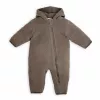 Lodger Skier Teddy baby romper, maat 74, Buffalo
