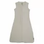 Lodger Hopper Solid mouwloze babyslaapzak, Birke, 50/62