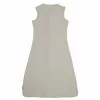 Lodger Hopper Solid mouwloze babyslaapzak, Birke, 50/62