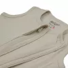Lodger Hopper Solid mouwloze babyslaapzak, Birke, 50/62