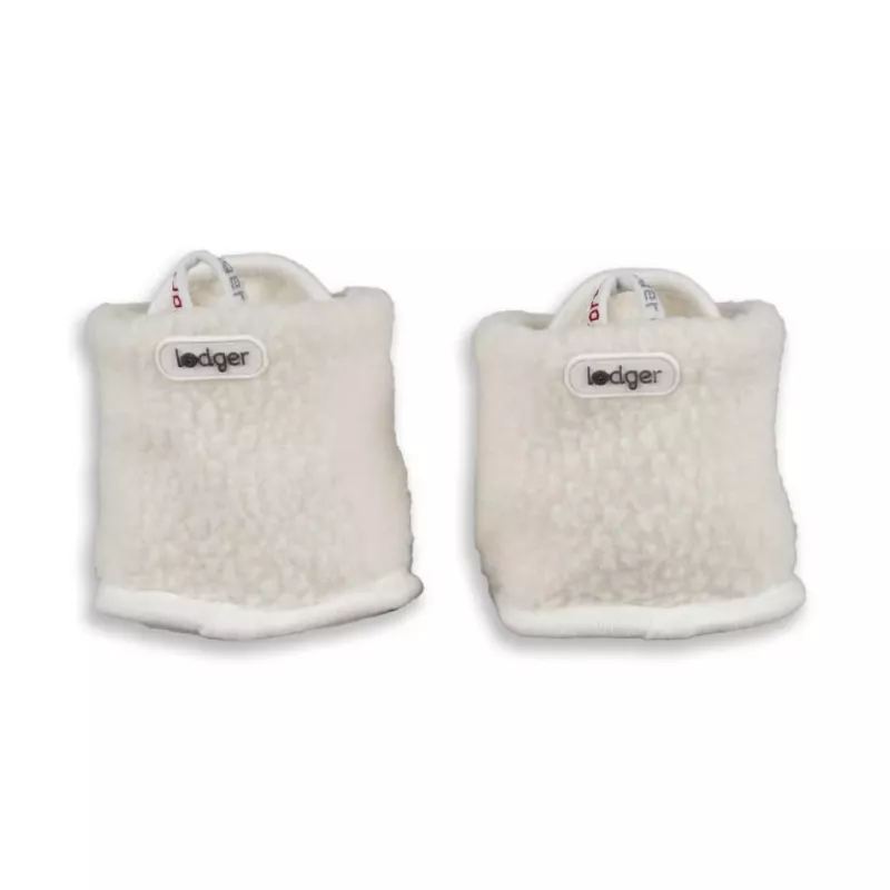 Lodger Slipper Teddy babyschoentjes Cloud Dancer 6-12m