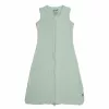Lodger Hopper Solid babyslaapzak mouwloos, Pfefferminz, 50/62 cm, 0.5 TOG, katoen