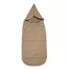 Lodger Mini BunkerTeddy all-season autostoel voetenzak, beige