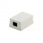 DSIT DS-Wall-Out-UTP5-I opbouw Cat5e UTP RJ45 aansluitdoos ivoor