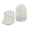 Lodger Slipper Teddy babyschoentjes, Cloud Dancer, 12-18 maanden
