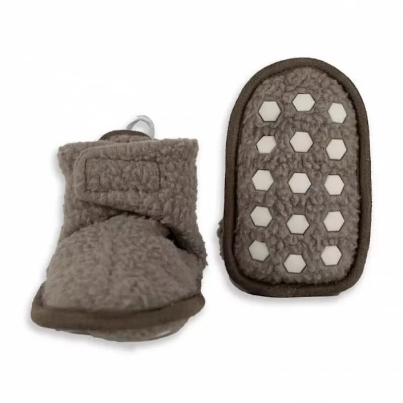 Lodger Slipper Teddy babyschoentjes, Buffalo, 12-18 maanden
